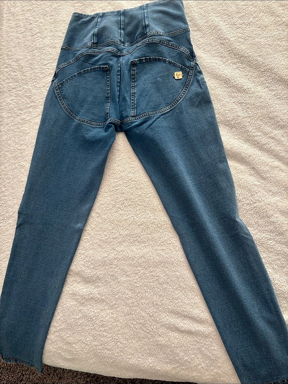 Freddy WR.UP® Mid Rise Blue Skinny Jeans Size Medium